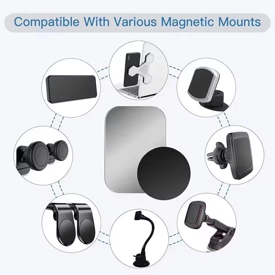 5/10pcs 자기 금속 플레이트 디스크 자동차 전화  - Essential Tablet Accessories 리뷰 및 가격
