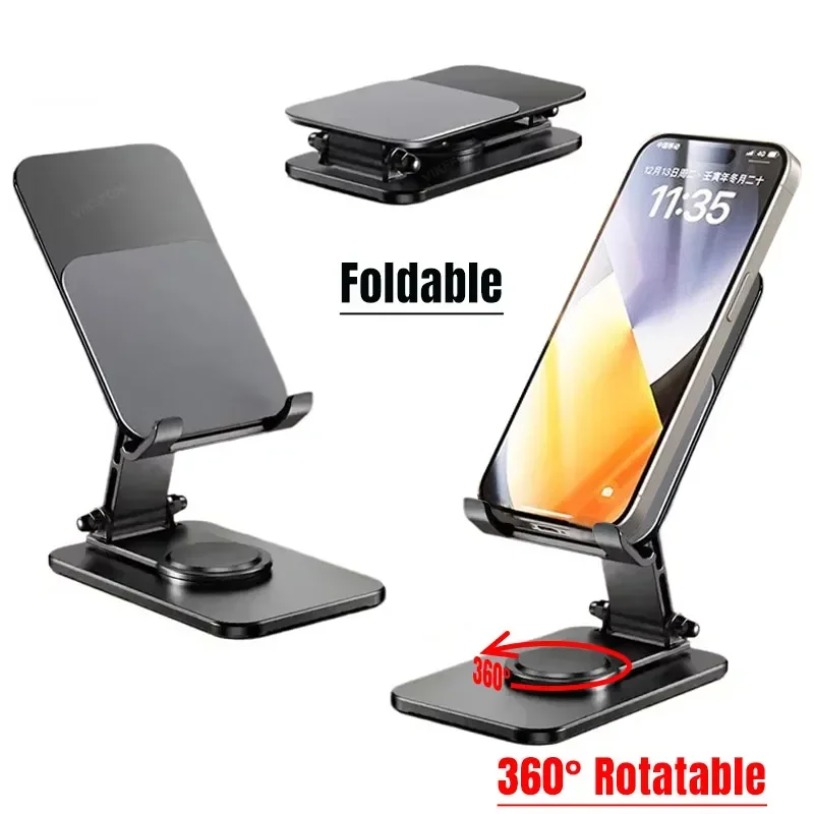 유니버설 메탈 360 °   회전식 휴대폰 태블릿 스탠 - Essential Tablet Accessories 리뷰 및 가격