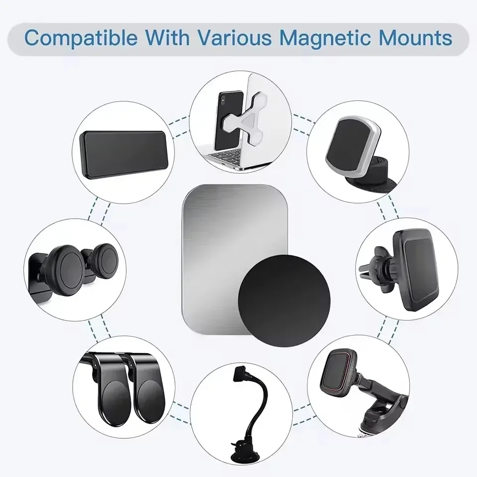 5/10pcs 자기 금속 플레이트 디스크 자동차 전화  - Essential Tablet Accessories 리뷰 및 가격