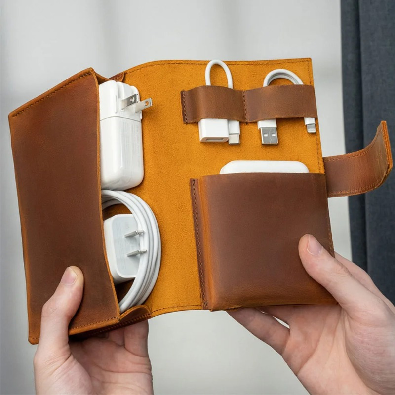 맞춤형 개인화 휴대폰 태블릿 데이터 케이블 보관 가방  - Tablet Accessories Bag 리뷰 및 가격