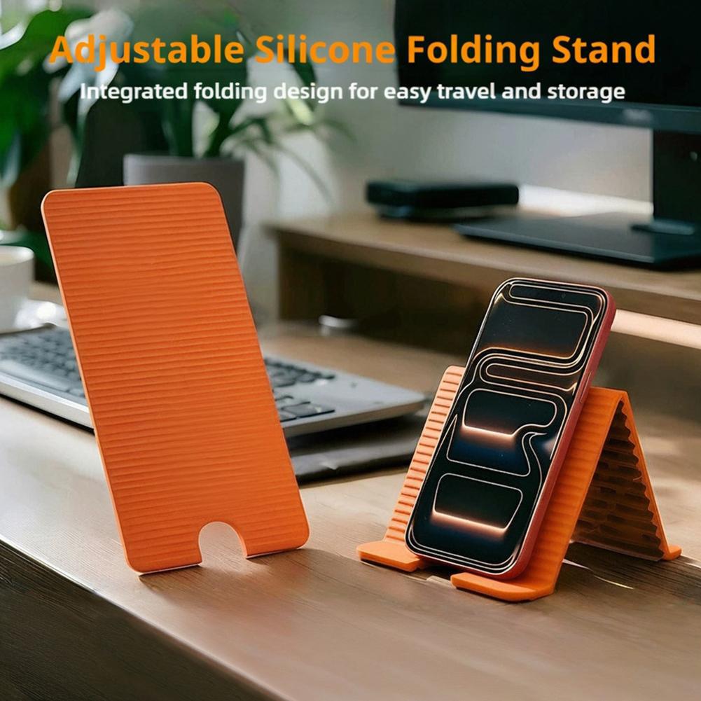 유연한 접이식 실리콘 휴대폰 거치대 (아이폰, 아이패드 - Essential Tablet Accessories 리뷰 및 가격