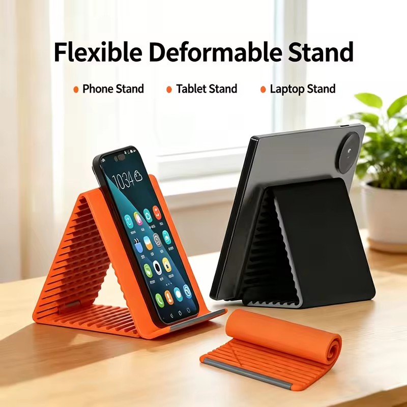 휴대용 실리콘 휴대폰 홀더, 자유롭게 구부려 어떤 모양 - Essential Tablet Accessories 리뷰 및 가격